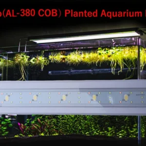 KickAt Planted aquarium LED Light Super Slim Fish Tank Aquatic Plant Grow Lighting Waterproof (AL-380 COB)