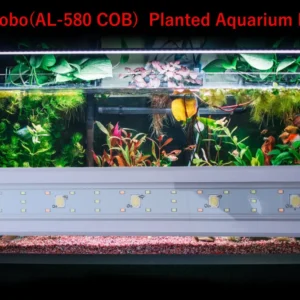 KickAt Planted aquarium LED Light Super Slim Fish Tank Aquatic Plant Grow Lighting Waterproof (AL-580 COB)