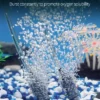 1 Inch Air Stone Cylinder Bubble Diffuser Airstones For Aquarium Fish Tank Pump(MULTICOLOUR) 10piece - Image 2