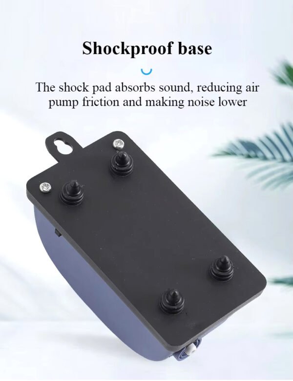 KickAt Single Outlet Aquarium Oxygen Air Pump for Air Bubble and Oxygen of Fish Tank with pipe and stone